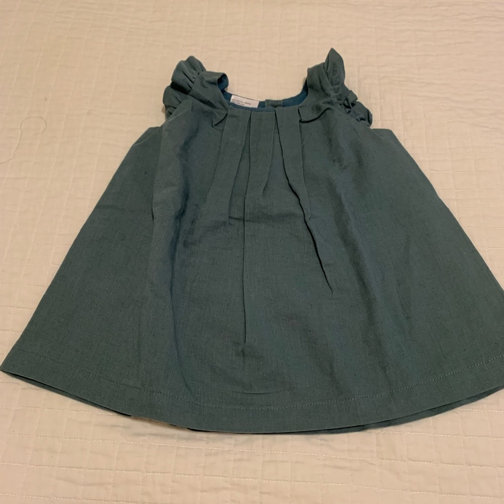 Beba Bean linen dress size 3/6M